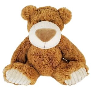Aurora Teddy Bear Plush – Tan Brown Soft Stuffed Animal – 12" – Cute & Cuddly